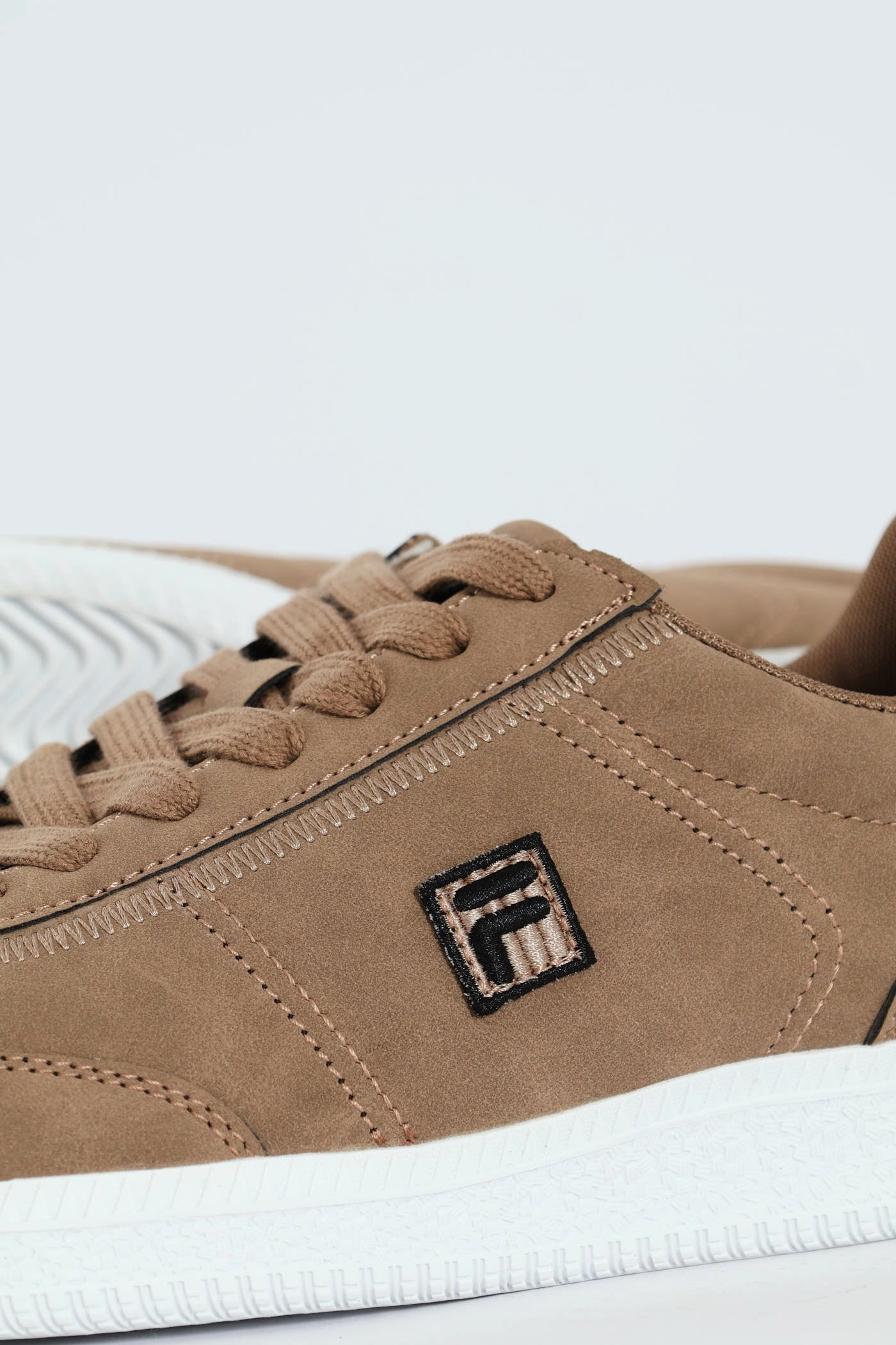 Massimo Court Sneaker - Dark Beige