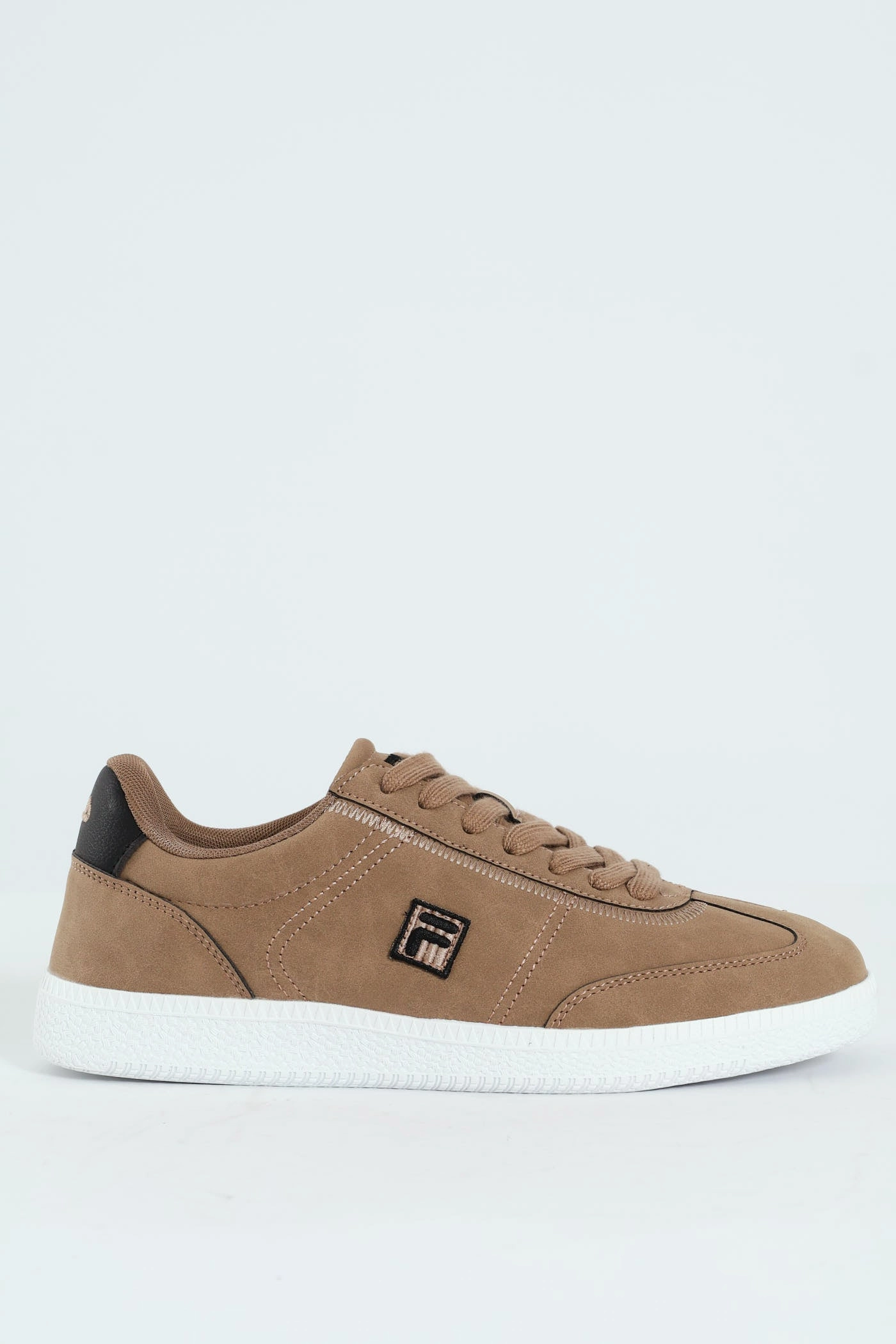 Massimo Court Sneaker - Dark Beige