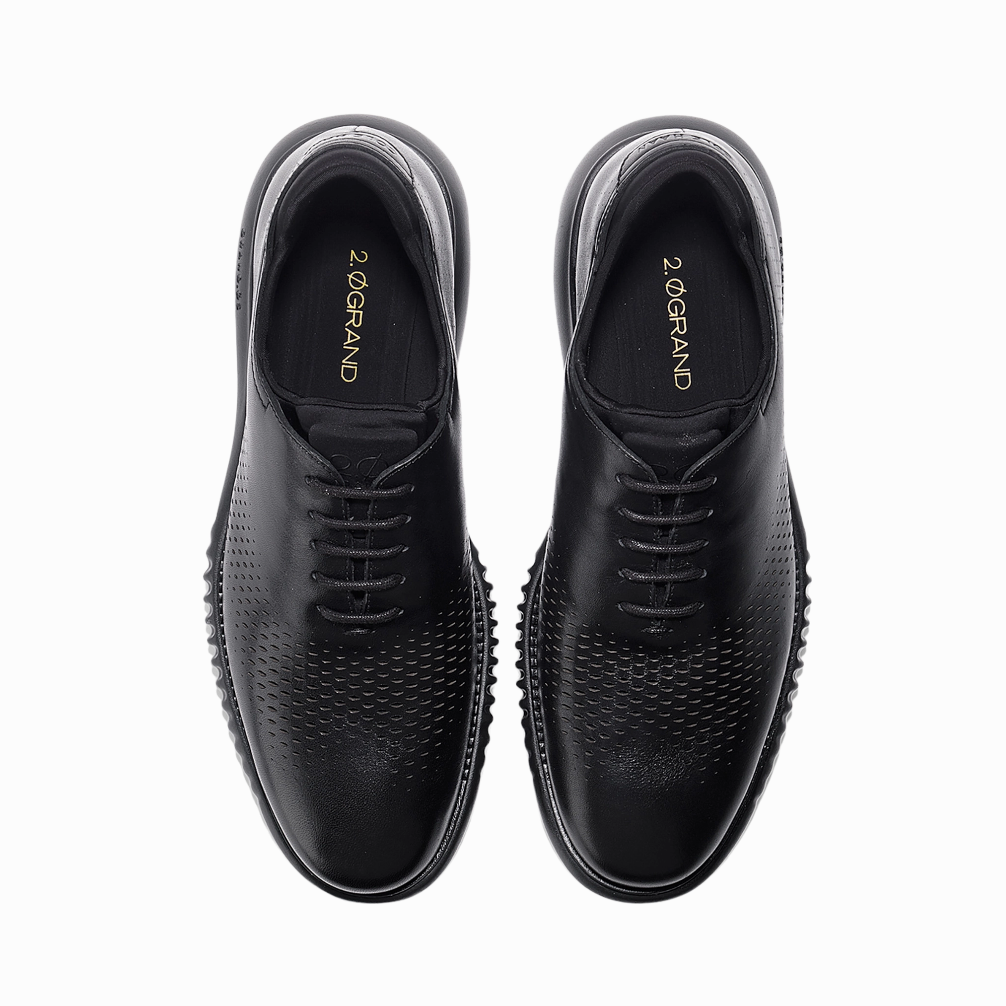 Men's 2.ZERGRAND Laser Wingtip Oxford