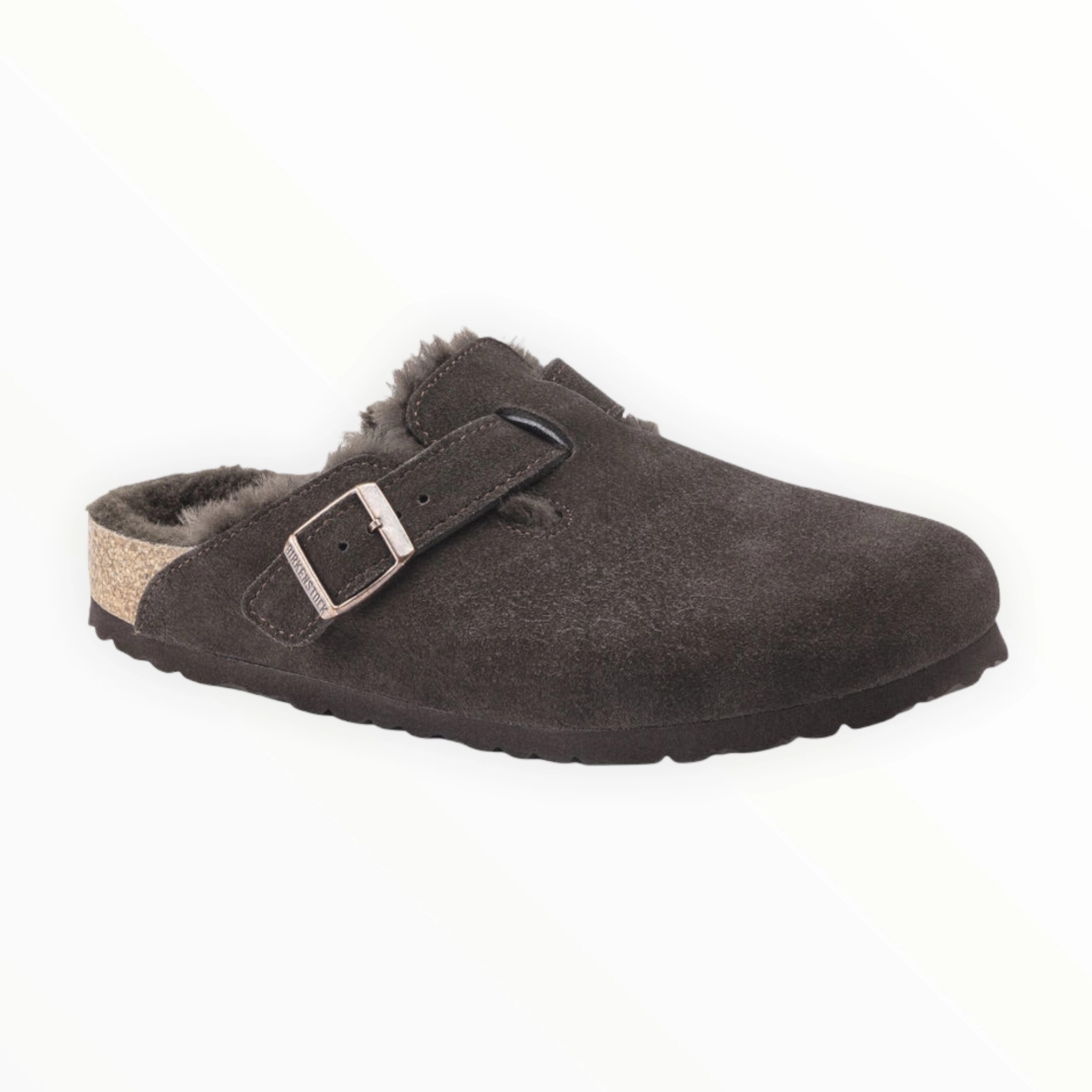 Men's Boston Shearling Suede Leather