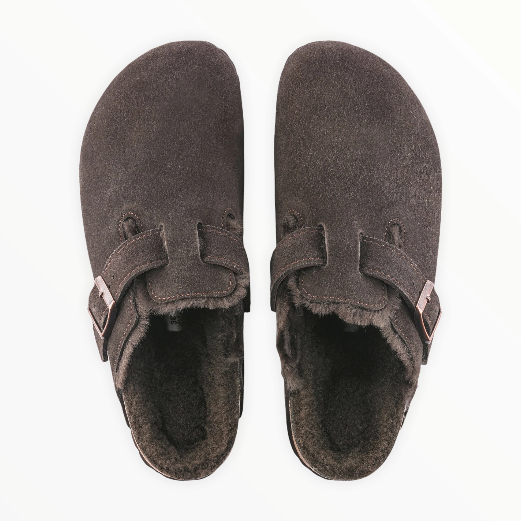 Men's Boston Shearling Suede Leather