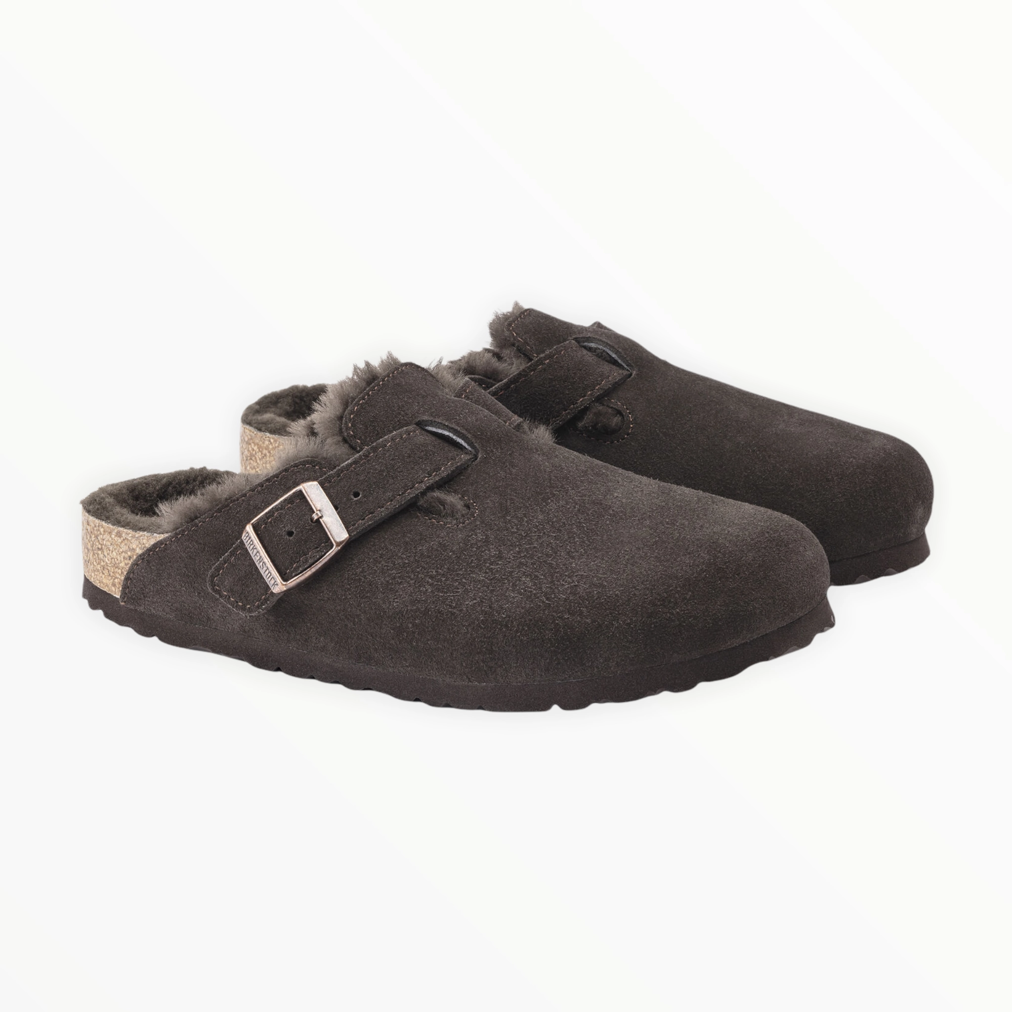 Men's Boston Shearling Suede Leather