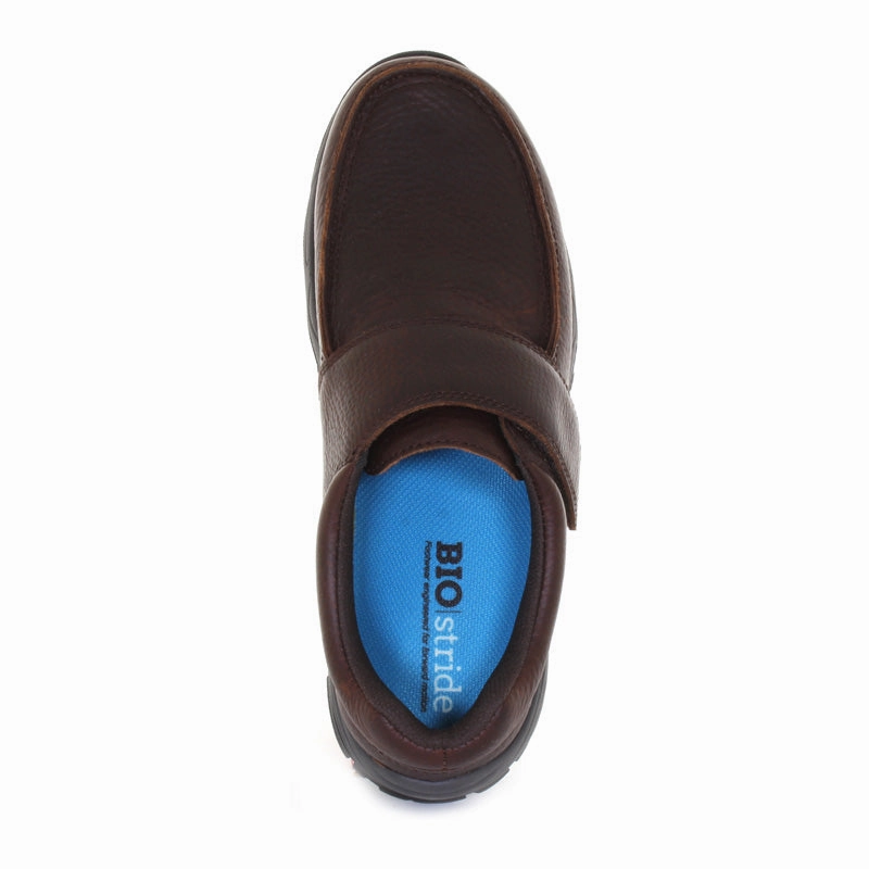 Mens Anthony Leather Velcro