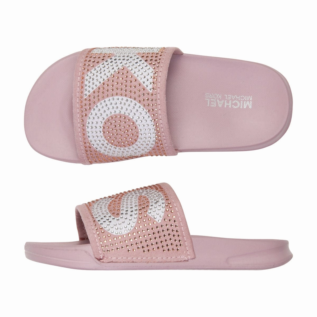 Michael Kors Diamante Logo Sliders