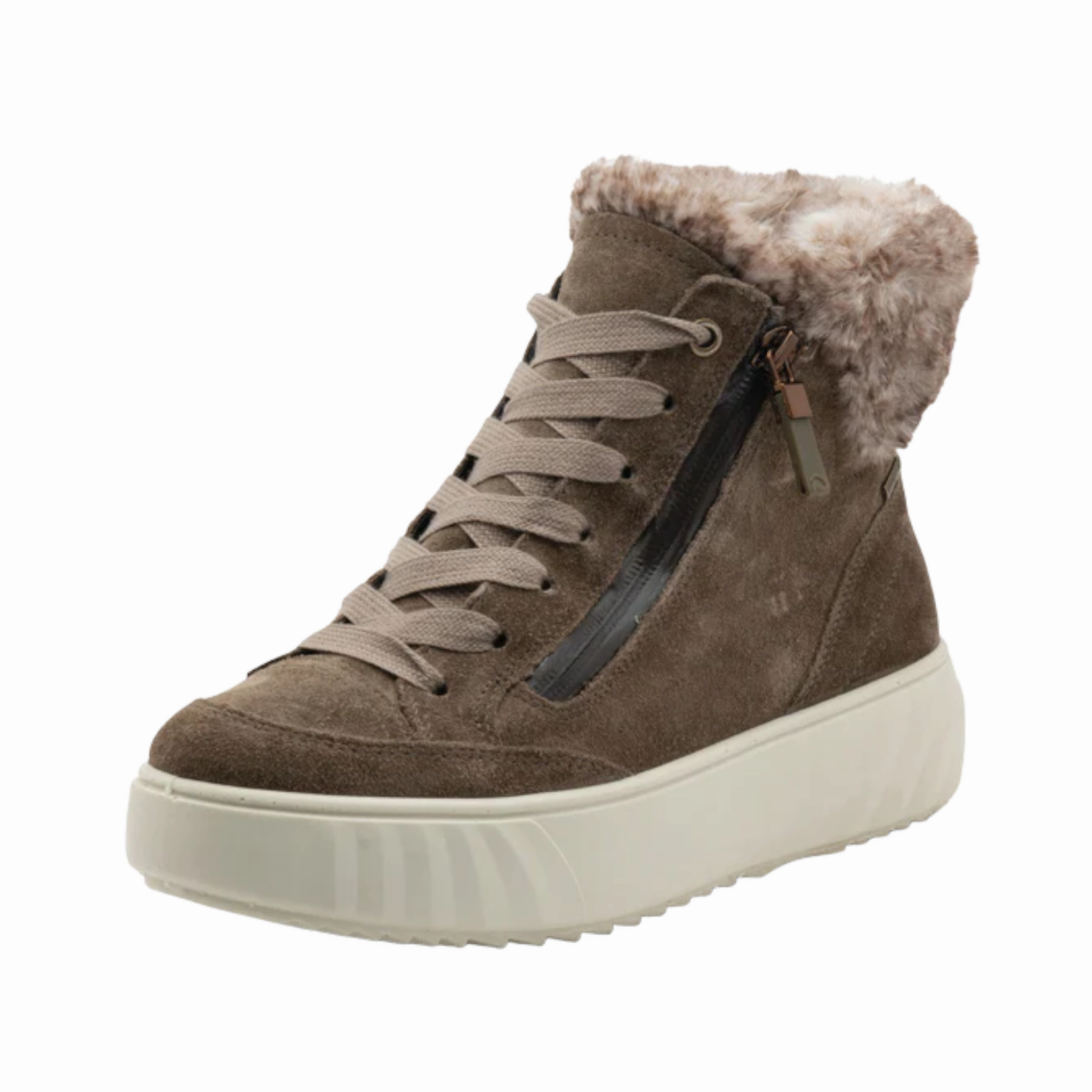 Mikayla Women's GORE-TEX Faux Fur Zip & Lace Bootie