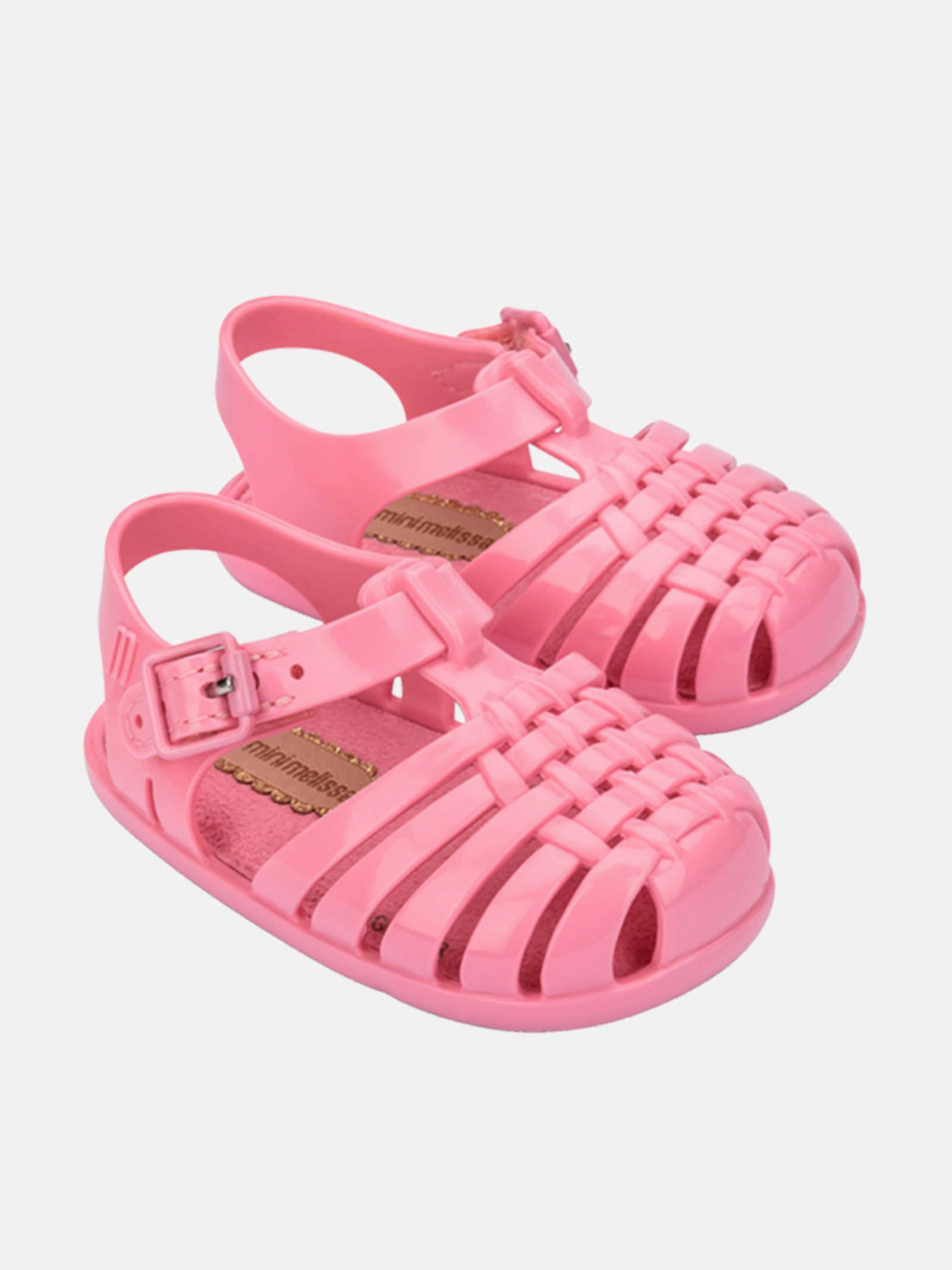 Mini Melissa Girls Possession Jelly Shoes in Pink