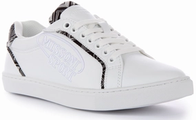 Missoni Lace up Trainer In White