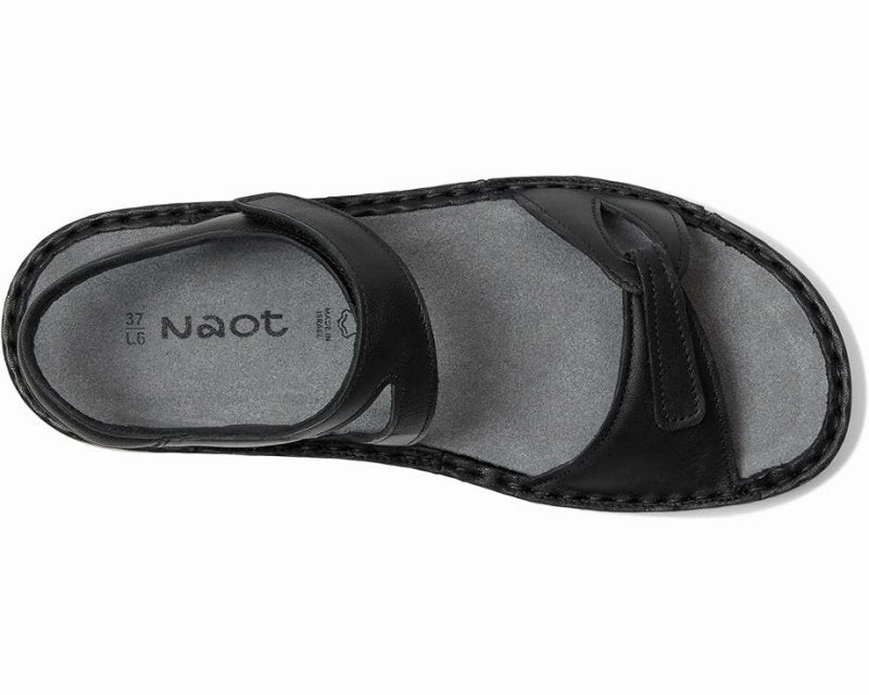 Naot Women's Evora - Black Jet Leather