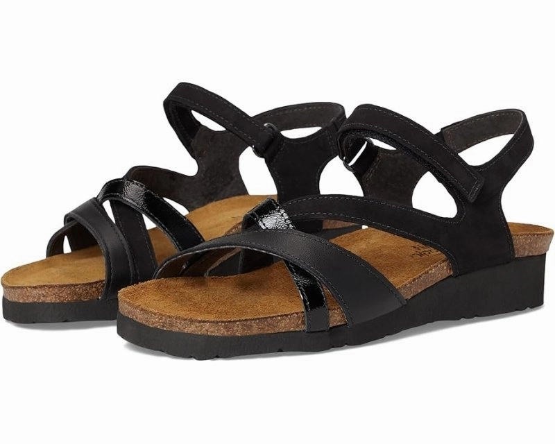 Naot Women's Sophia - Black/Black Combo