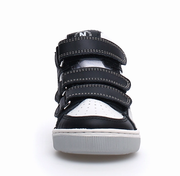 Naturino Boy's and Girl's Finnix Sneaker Shoes - Black/White