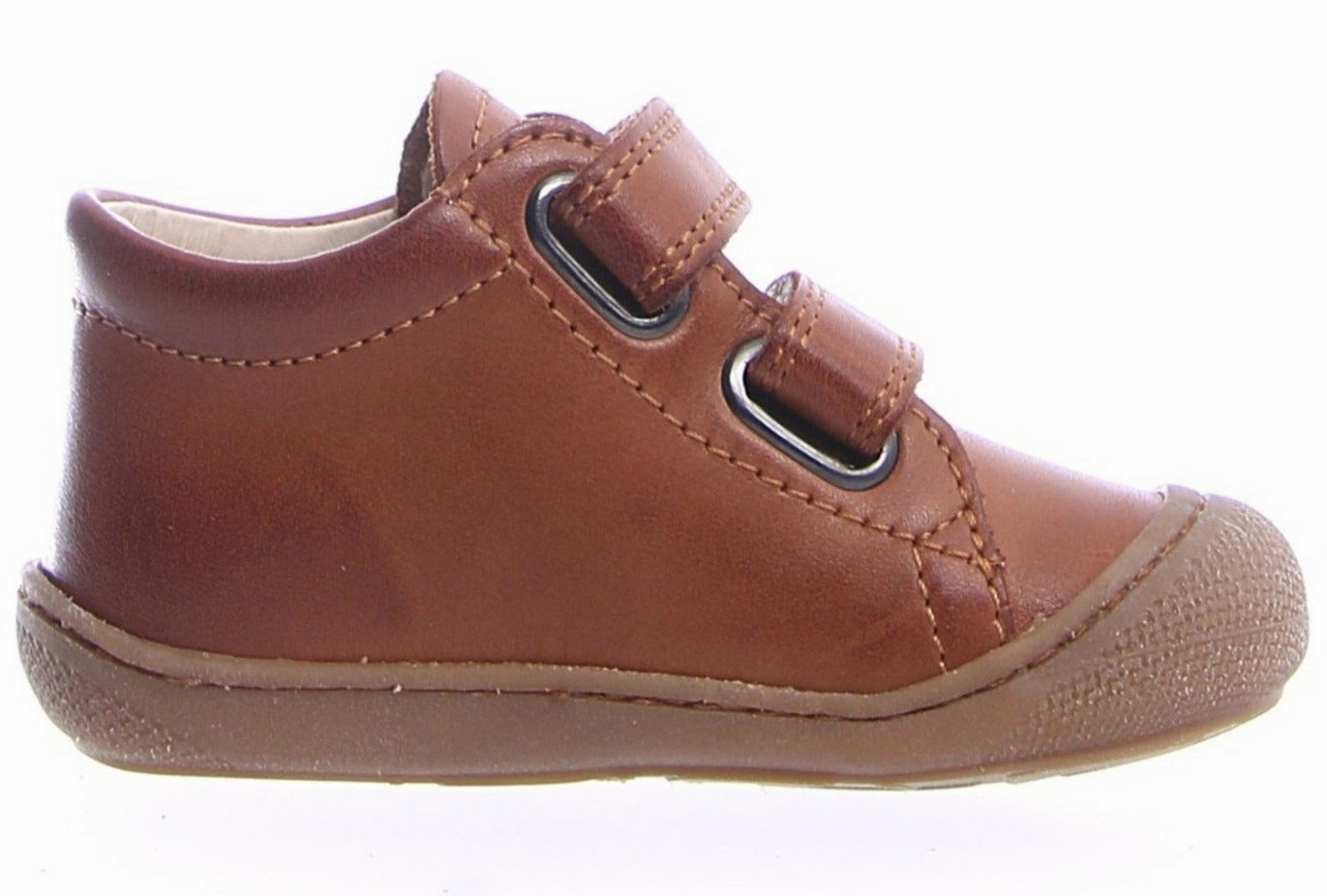 Naturino Girl's & Boy's WIDE Width Cocoon Sneakers - Cognac