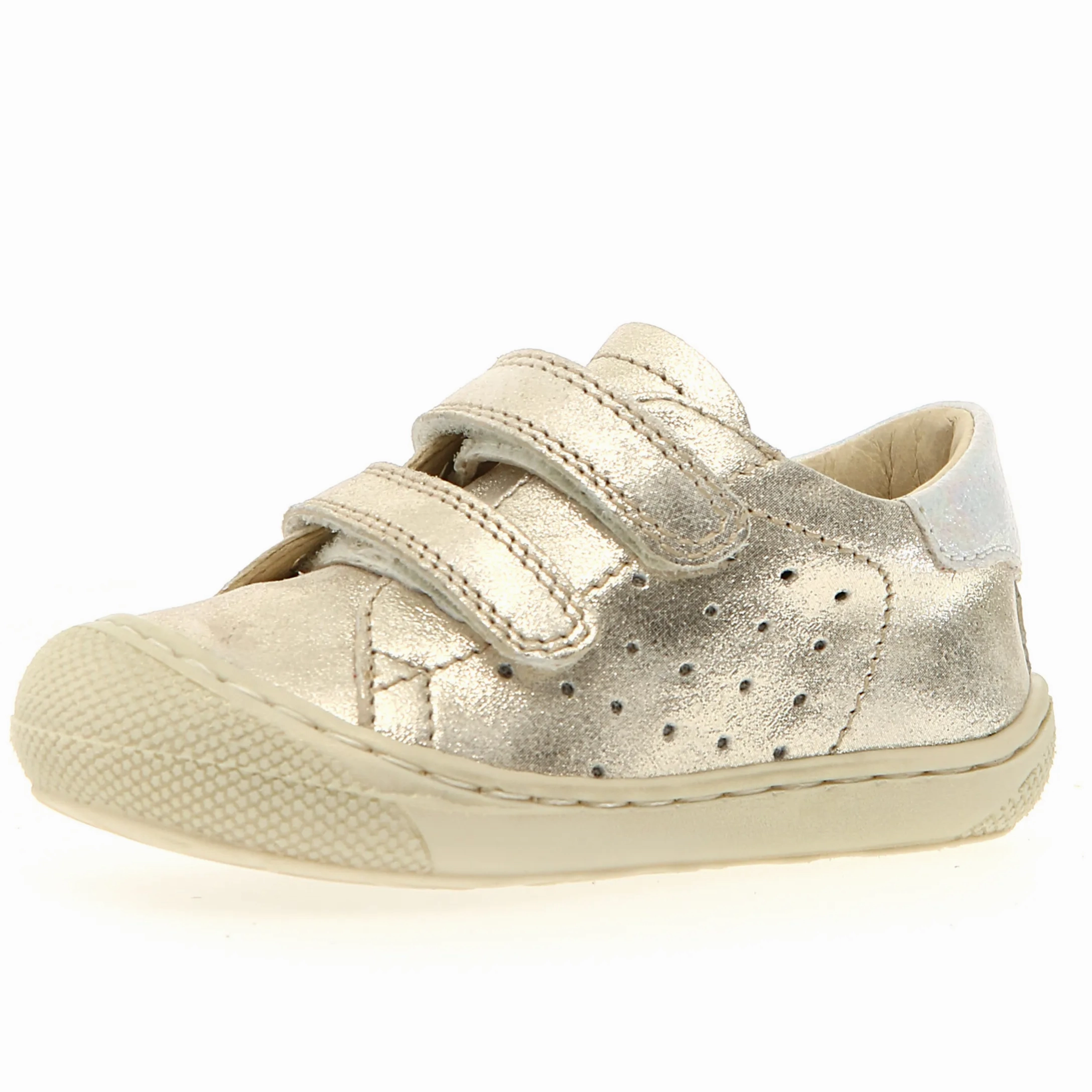 Naturino Girl's Cocoon Low 3 Vl Casual Shoes - Platinum / White