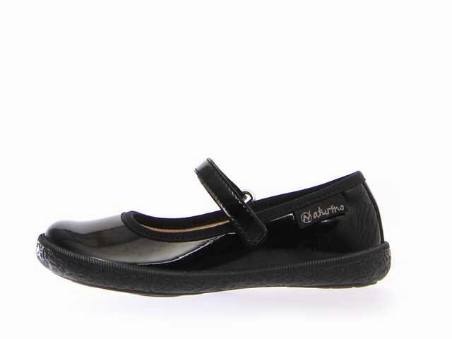 Naturino Girl's Pavia 61 Black Patent Mary Jane (Sizes 30-35)
