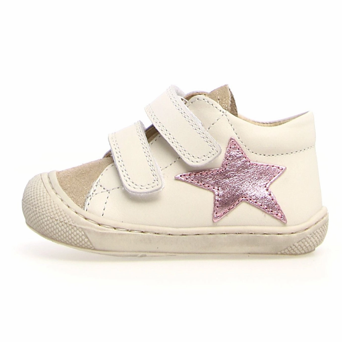 Naturino Kolde VL Girl's Casual Shoes - Platinum/Milk
