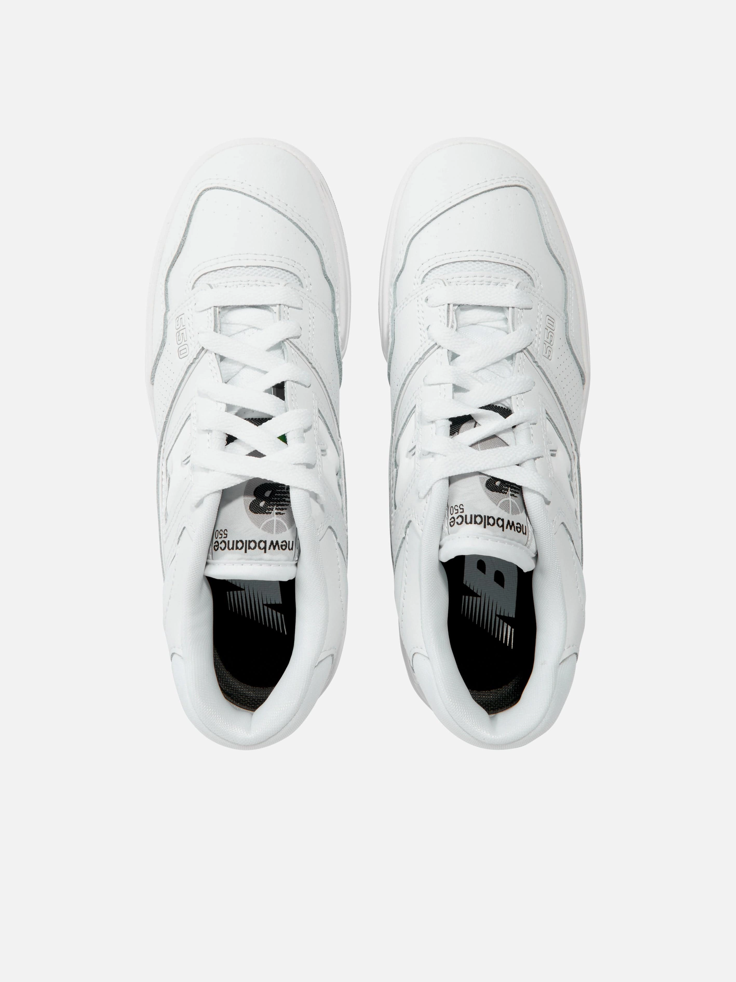 New Balance Kids 550 Logo Trainers in White
