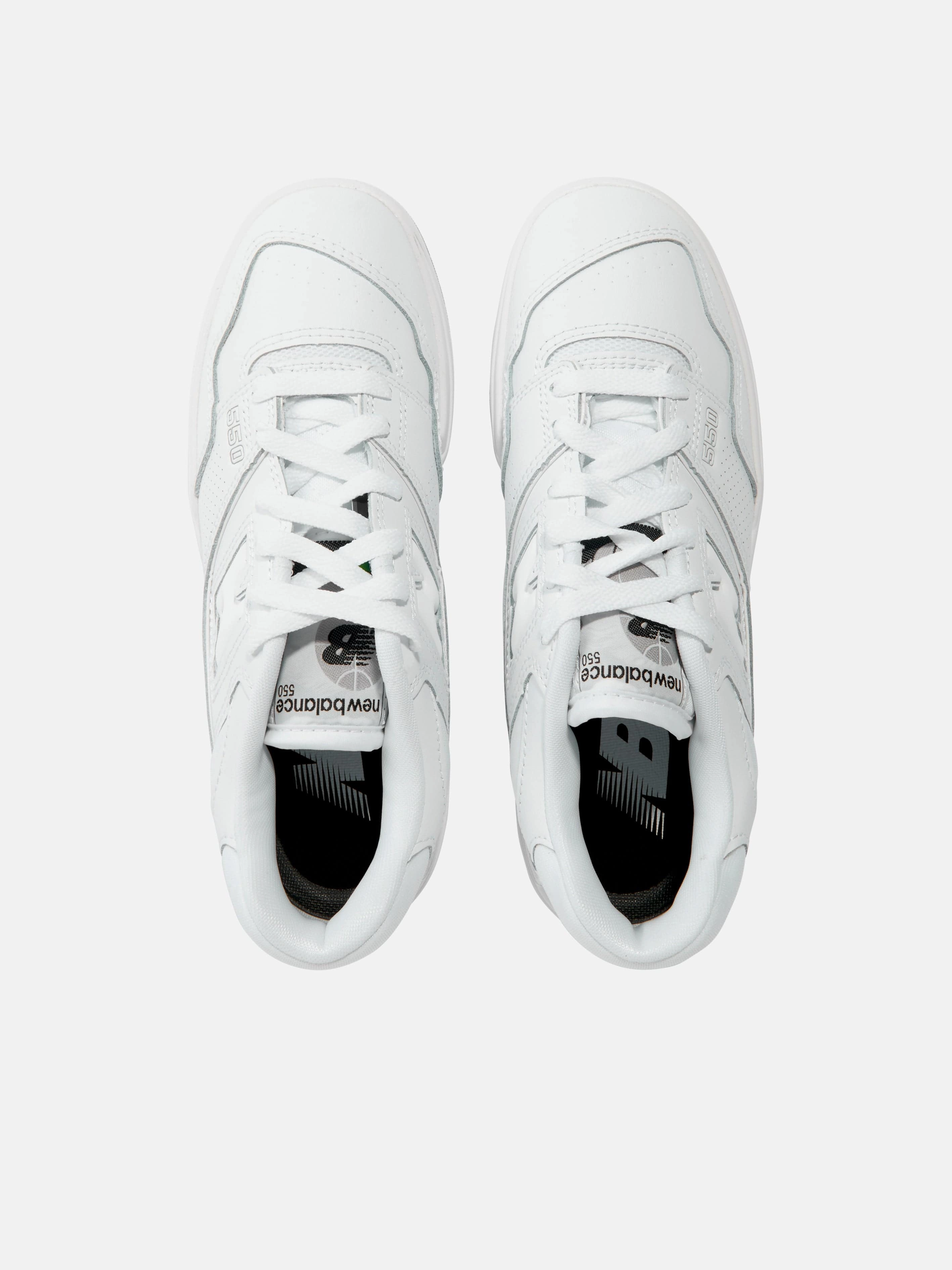 New Balance Kids 550 Logo Trainers in White