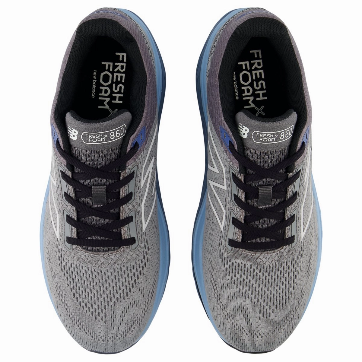 New Balance Men's Fresh Foam X 860v14 M860F14 Slate Grey/Chrome Blue/Sea Salt