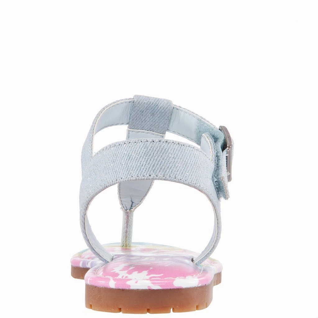 Nina Girl's  Heddy Blue Glitter Denim