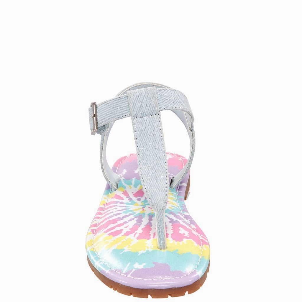 Nina Girl's  Heddy Blue Glitter Denim