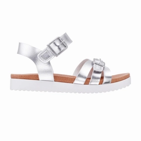 Nina Girl's Lacey Silver