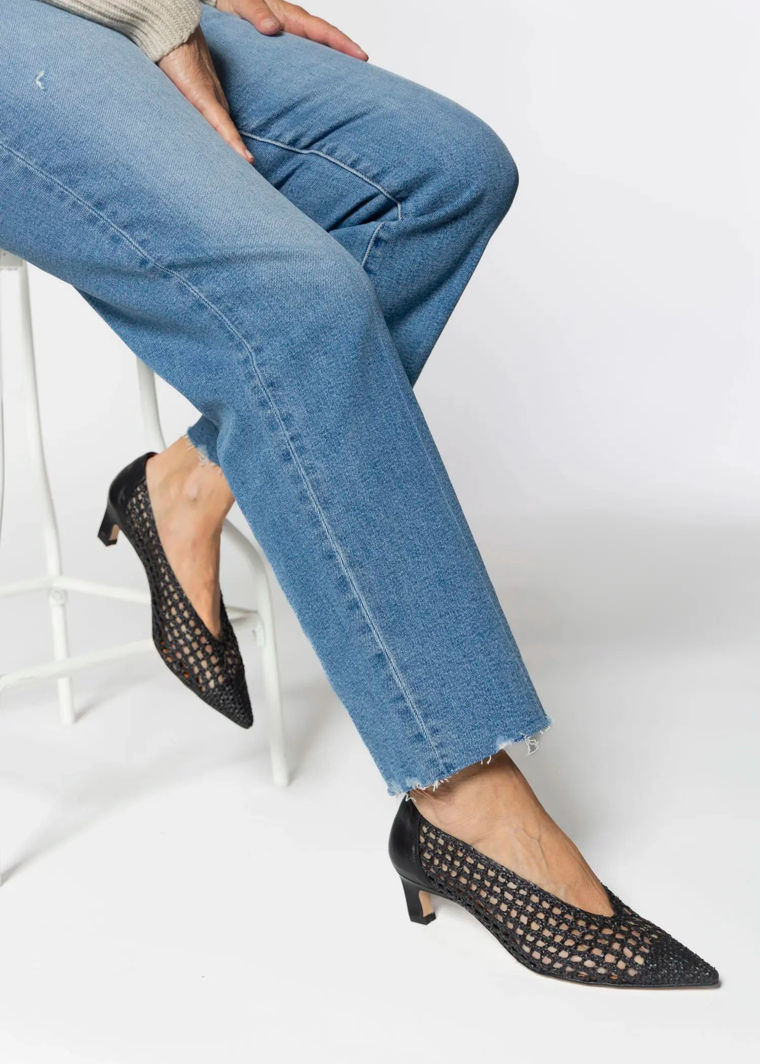 Noemie Woven Pump