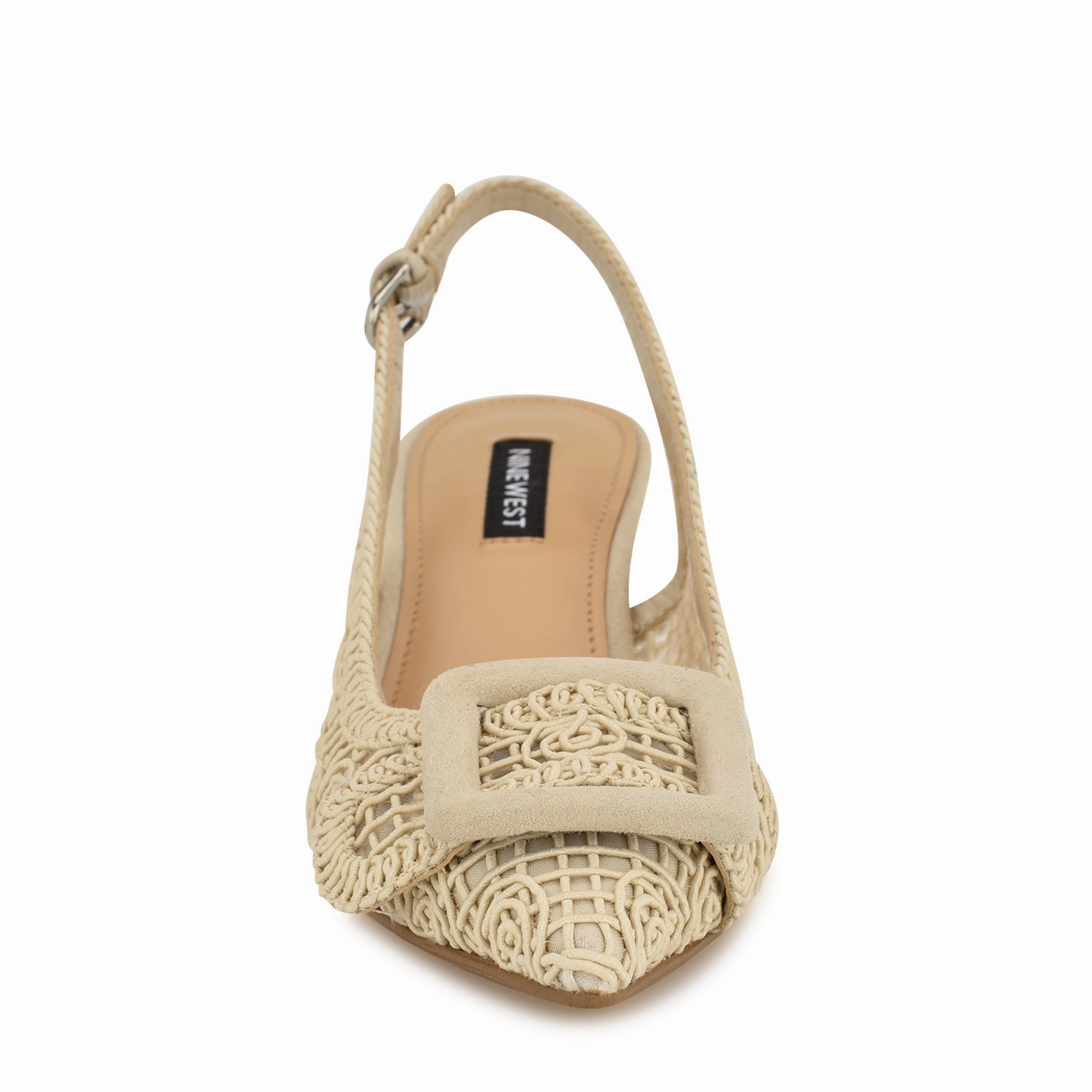 Nolla Woven Slingback Pumps