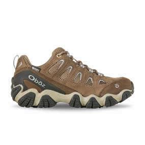 Oboz Women's Sawtooth II Low Waterproof - Brindle/Tradewinds Blue