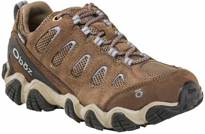 Oboz Women's Sawtooth II Low Waterproof - Brindle/Tradewinds Blue