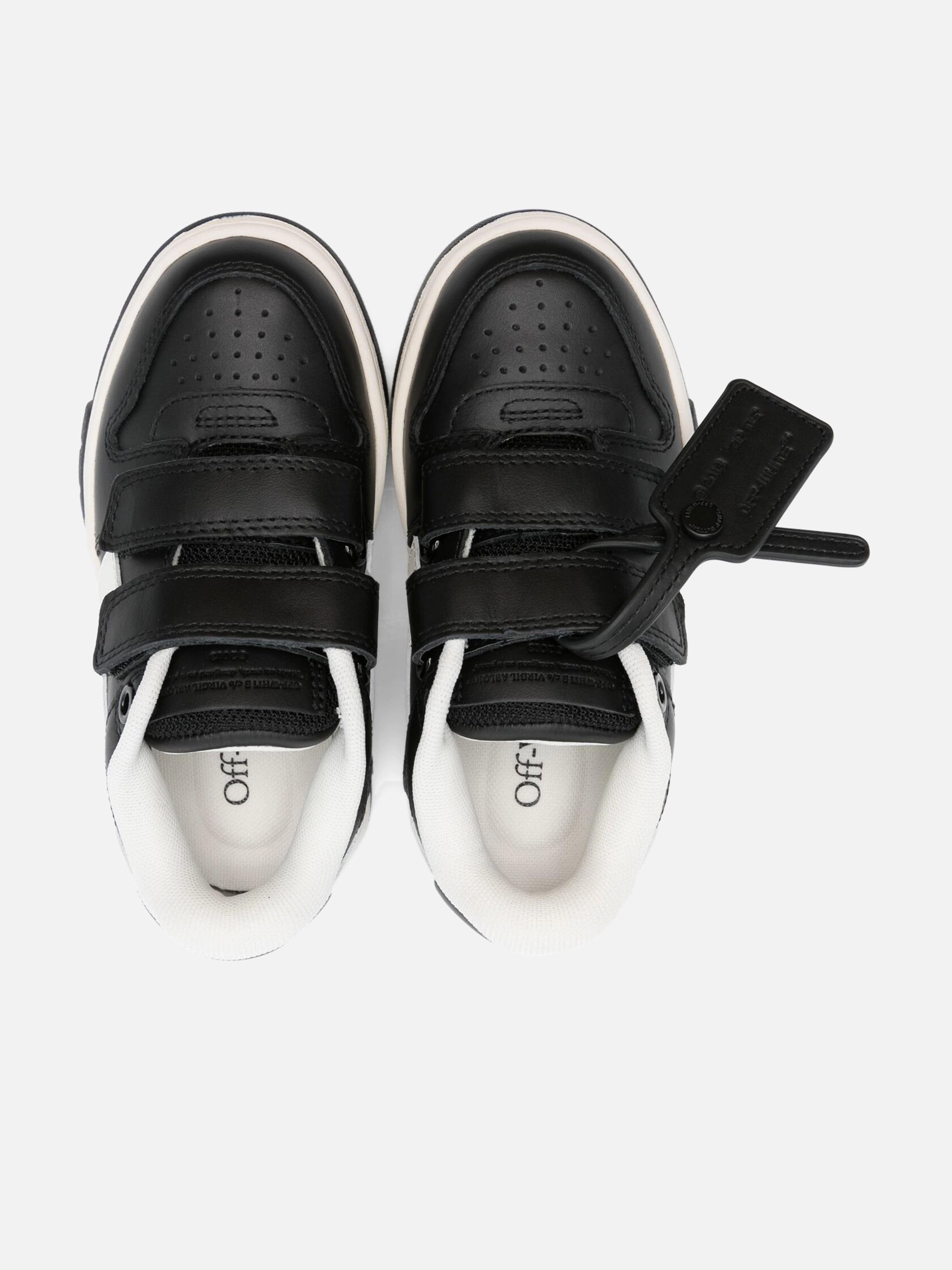 Off-White Kids Out Of Office Straps Trainers in Black
