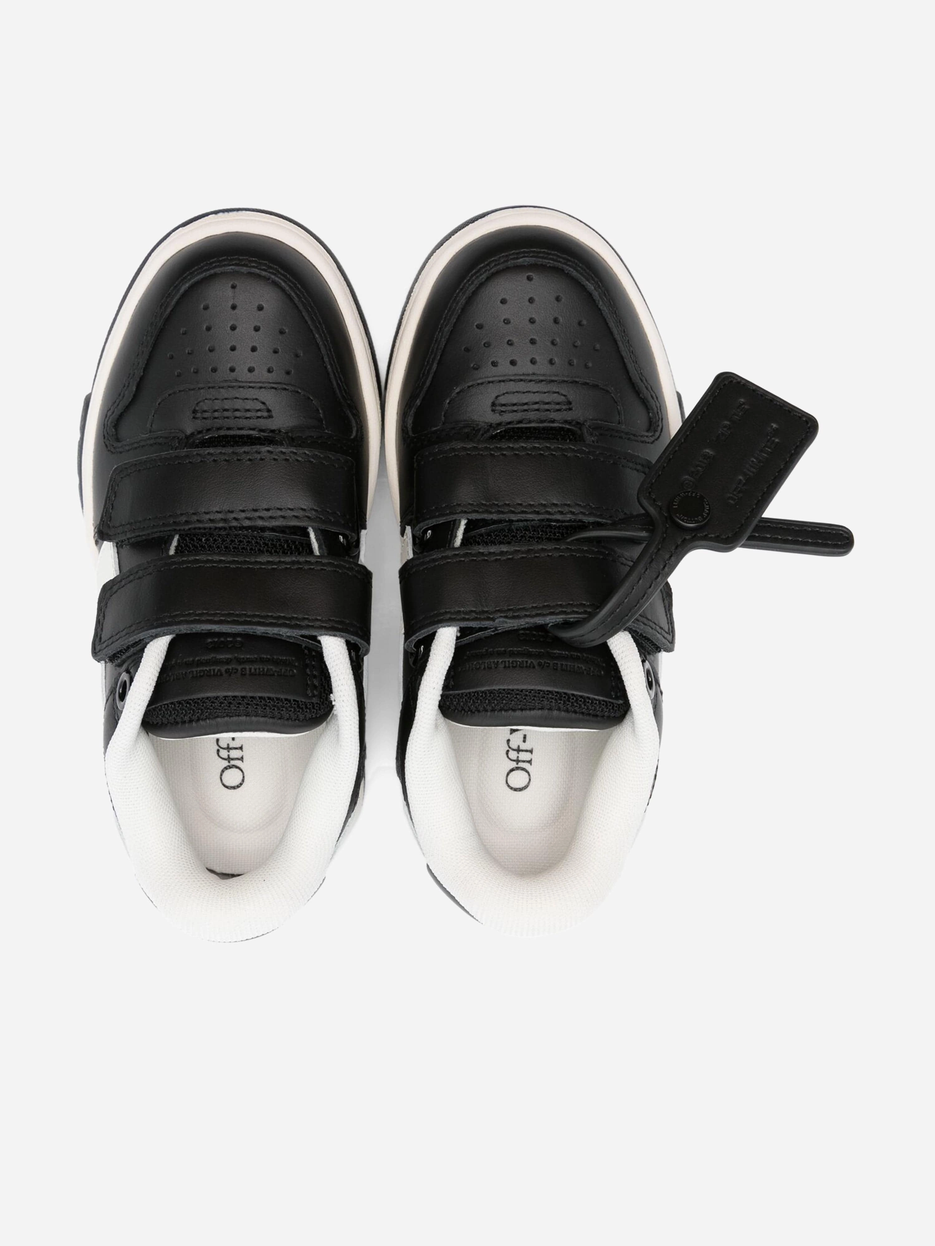 Off-White Kids Out Of Office Straps Trainers in Black