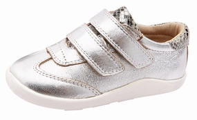 Old Soles Boy's & Girl's 8012 Path Way Shoe - Silver/Grey Serp