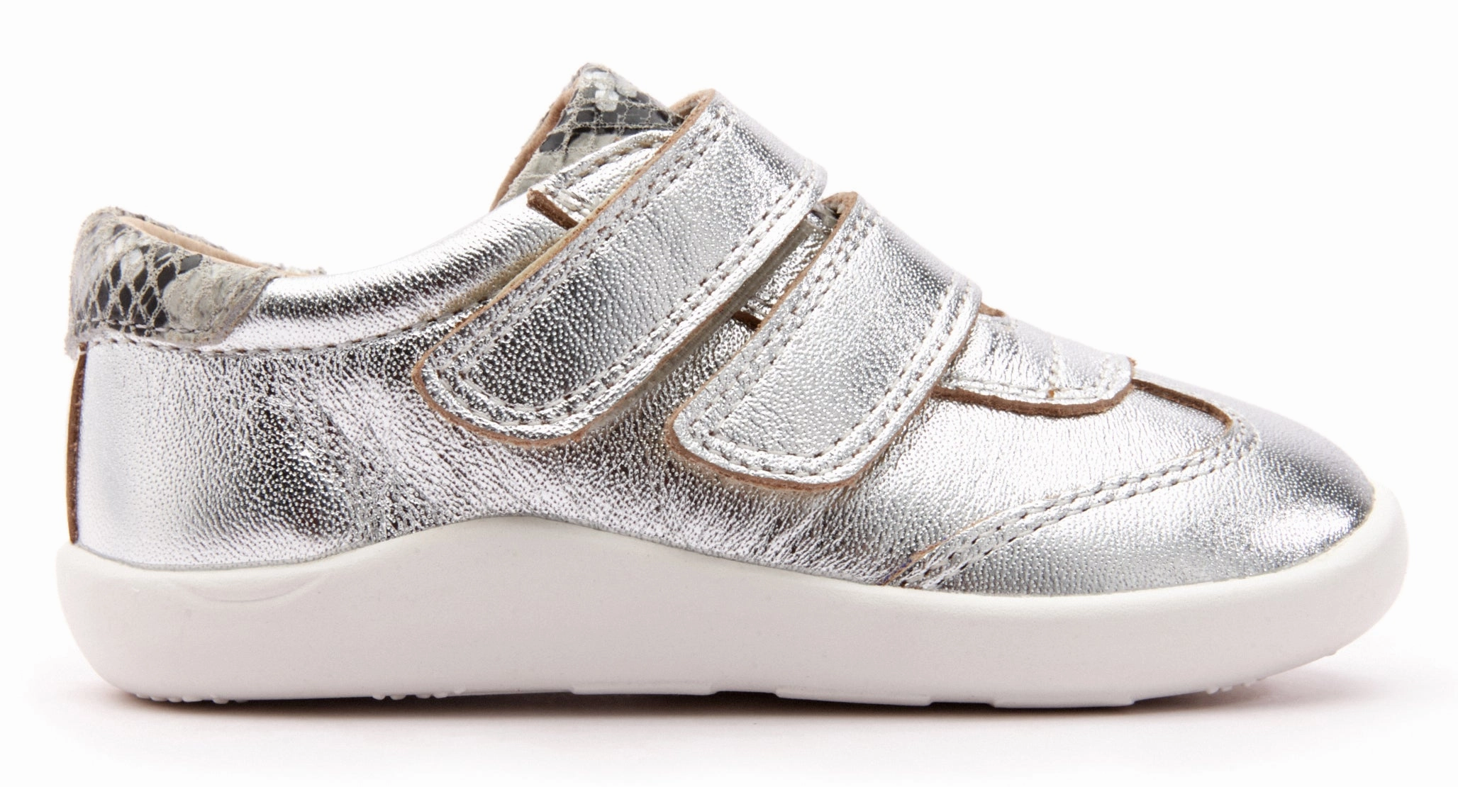 Old Soles Boy's & Girl's 8012 Path Way Shoe - Silver/Grey Serp