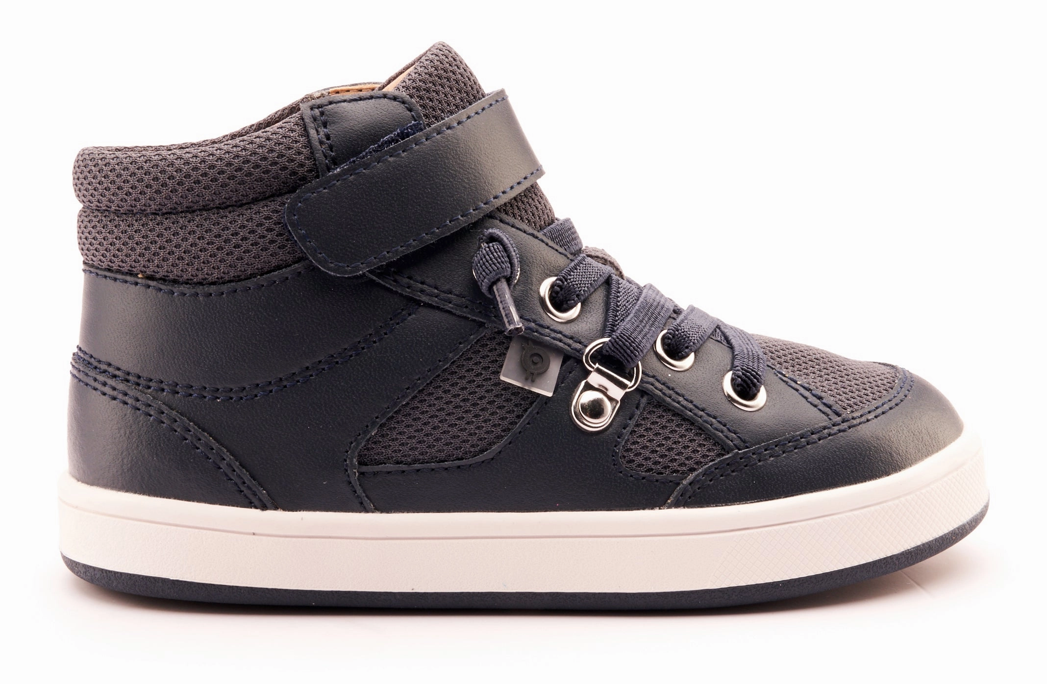 Old Soles Boy's and Girl's 1001 Work Kicks Casual Shoes - Navy / Navy Mesh / White Navy Sole