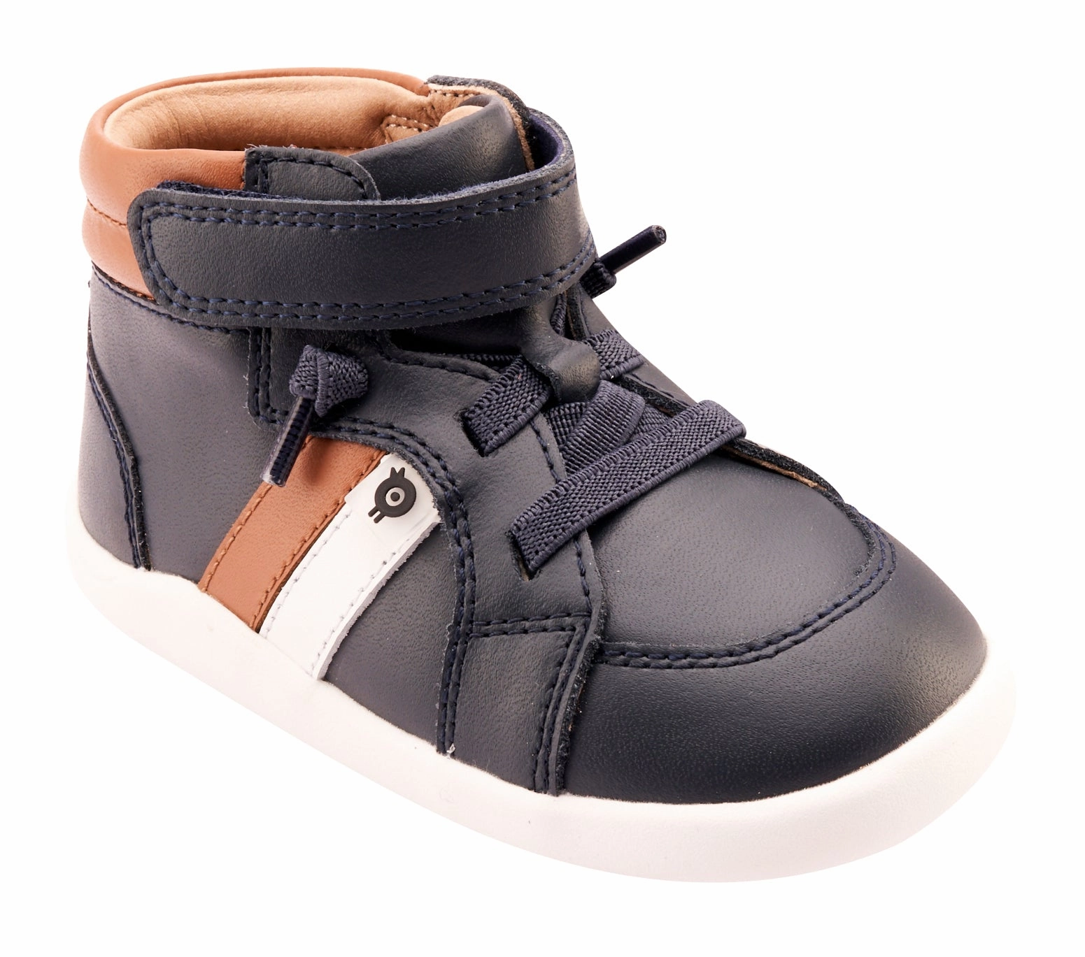 Old Soles Boy's and Girl's 8044 Tar Ground Casual Shoes - Navy / Tan / Snow