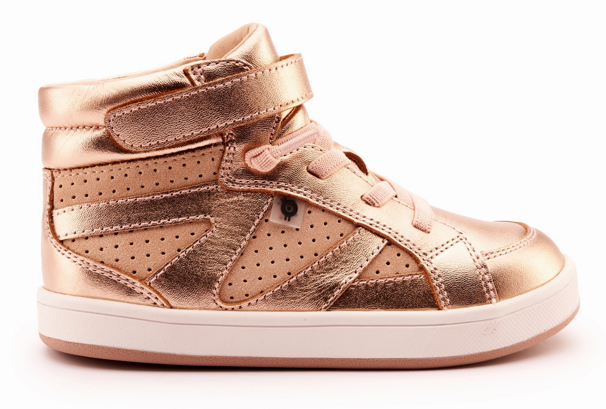 Old Soles Girl's 1004 Sole Base Casual Shoes - Copper / Copper Suede / White Copper Sole