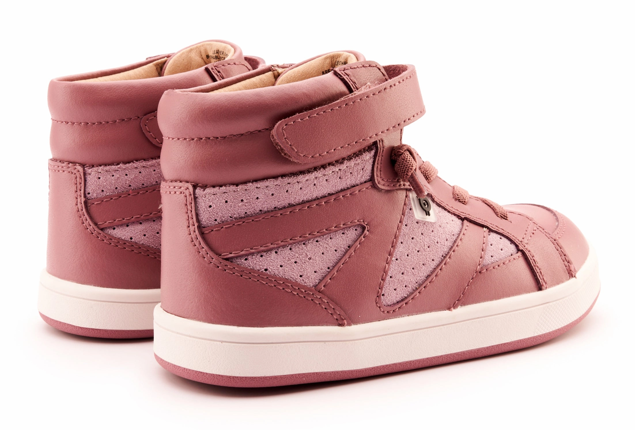 Old Soles Girl's 1004 Sole Base Casual Shoes - Malva / Malva Suede / White Malva Sole