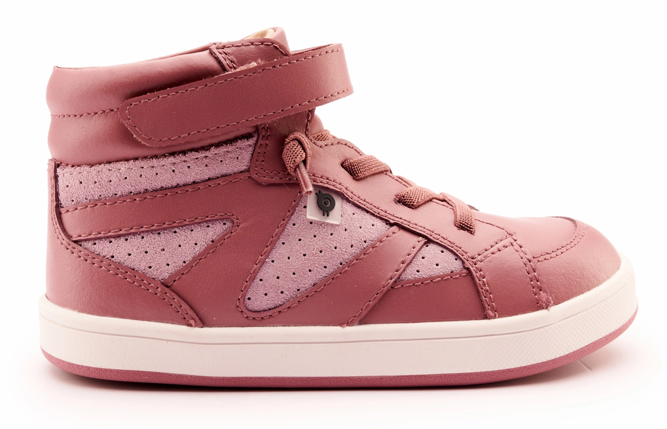 Old Soles Girl's 1004 Sole Base Casual Shoes - Malva / Malva Suede / White Malva Sole