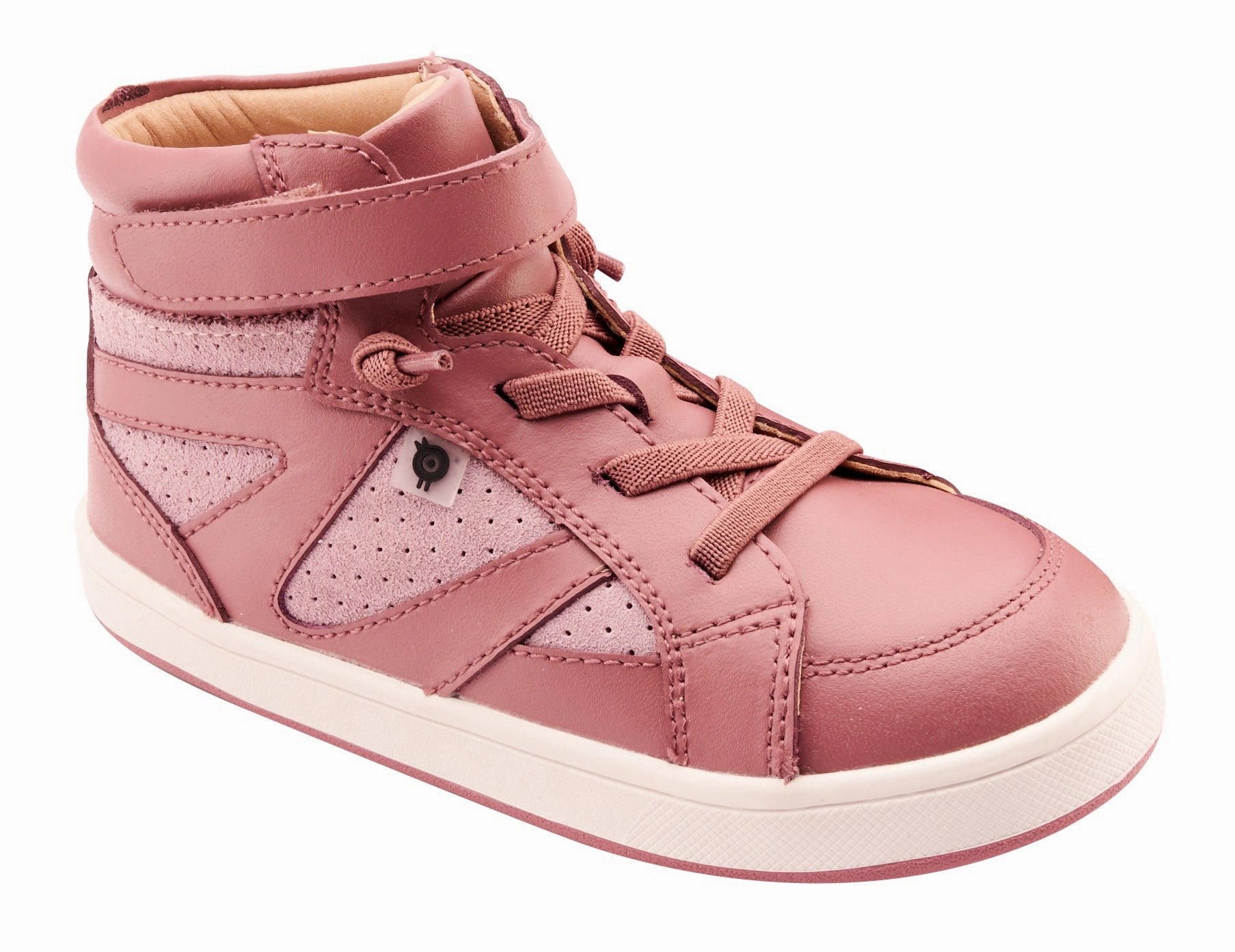 Old Soles Girl's 1004 Sole Base Casual Shoes - Malva / Malva Suede / White Malva Sole