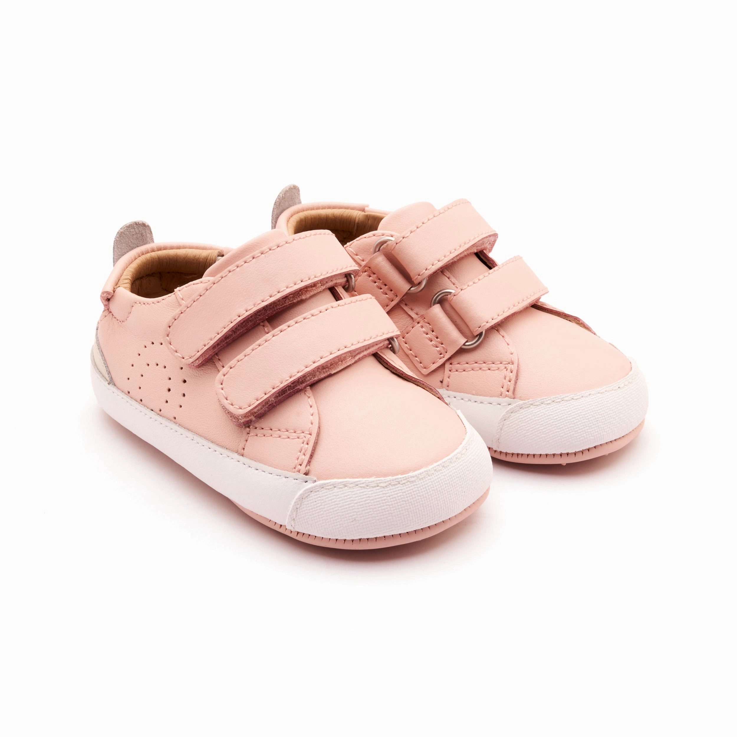 Old Soles Girl's BabyTot Casual Shoes - Powder Pink / Sporco
