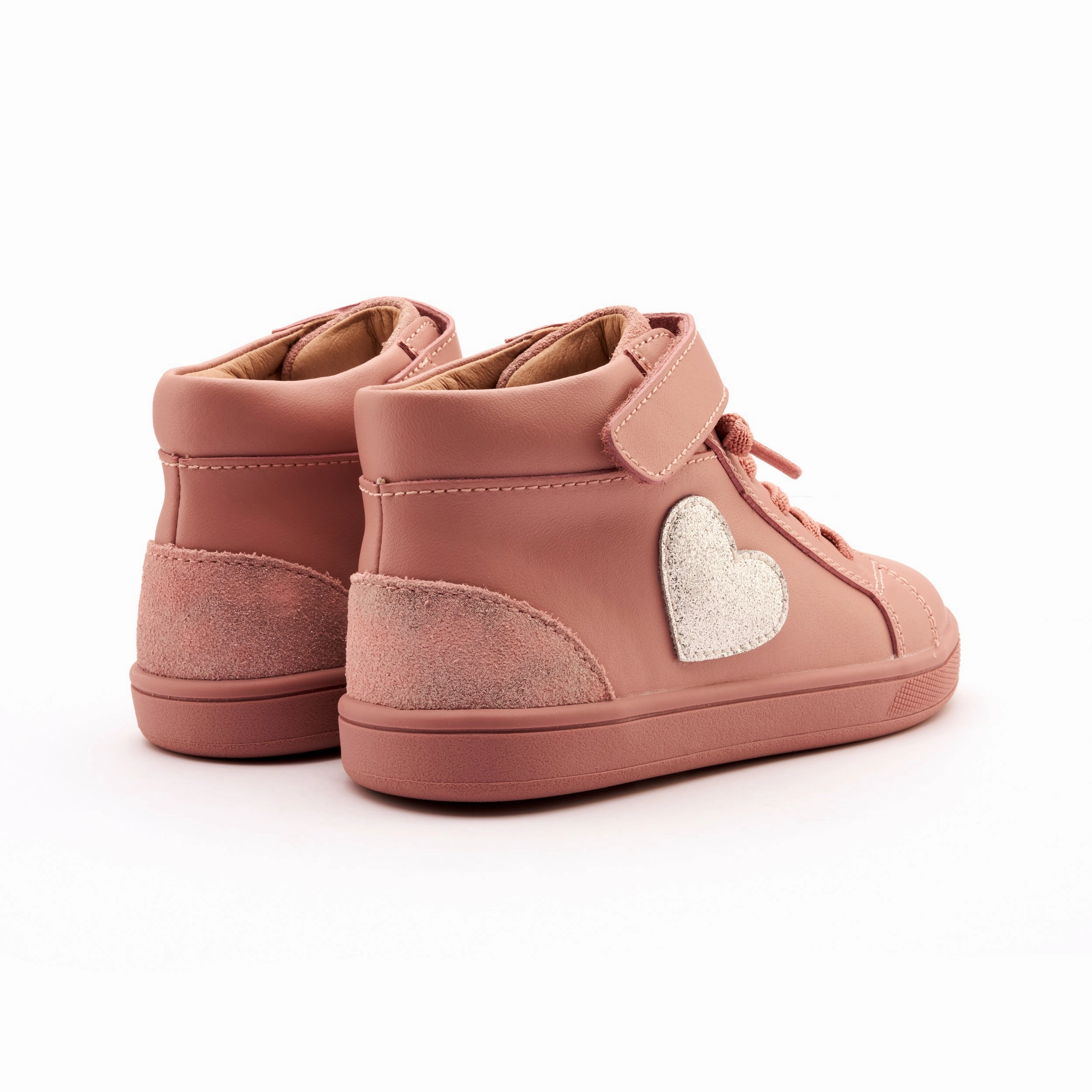 Old Soles Girl's FestiveKix Casual Shoes - Kiss / Lamina Kiss / Glam Argent