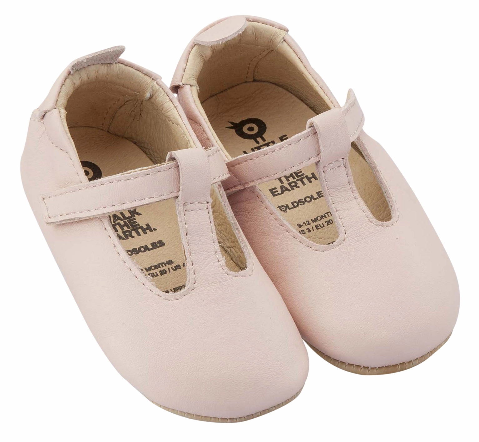 Old Soles Girl's Ohme-Bub, Powder Pink