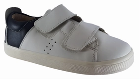 Old Soles white Snow Black Velcro Sneakers