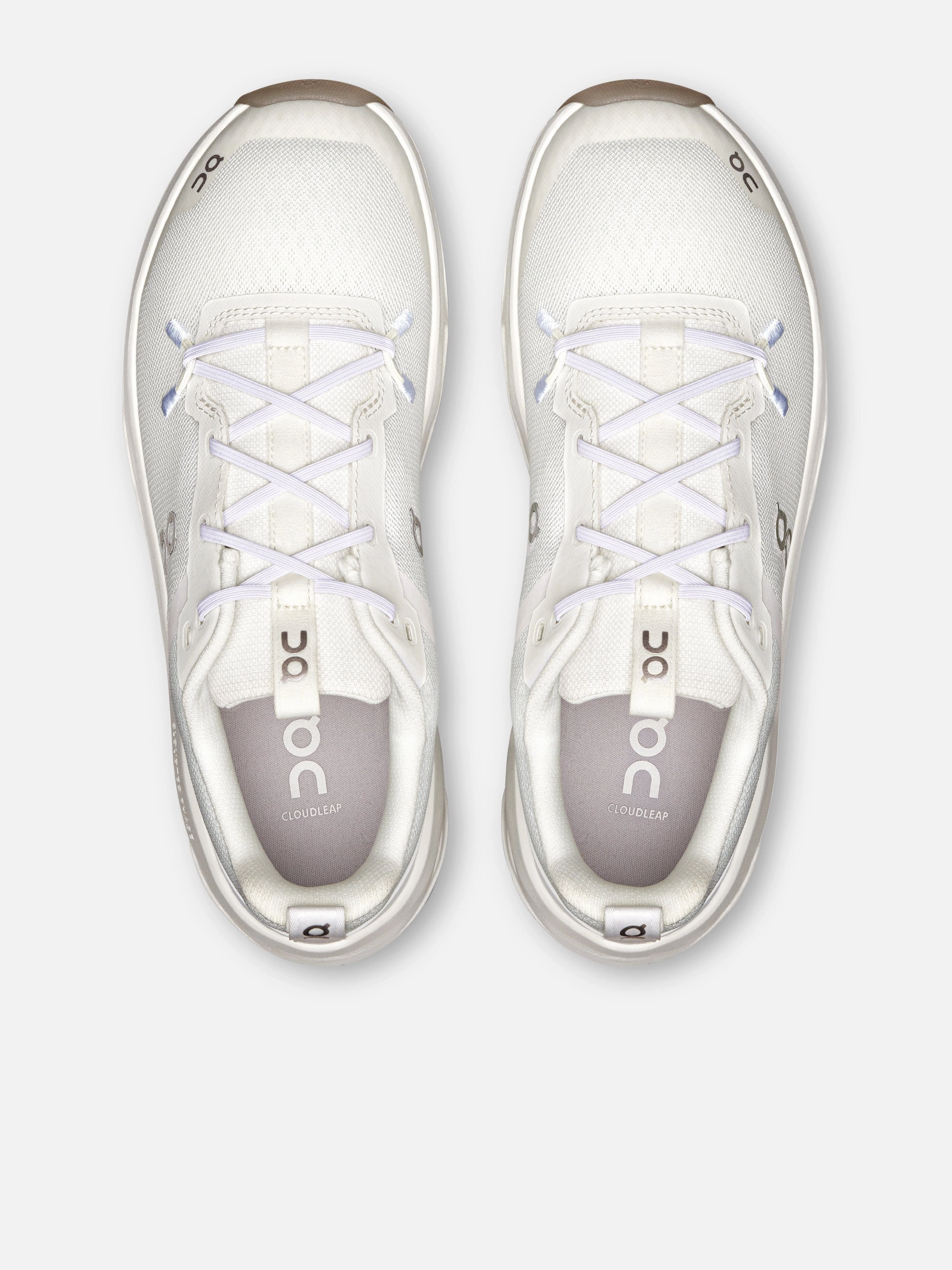 On Running Kids Cloudleap Trainers in White