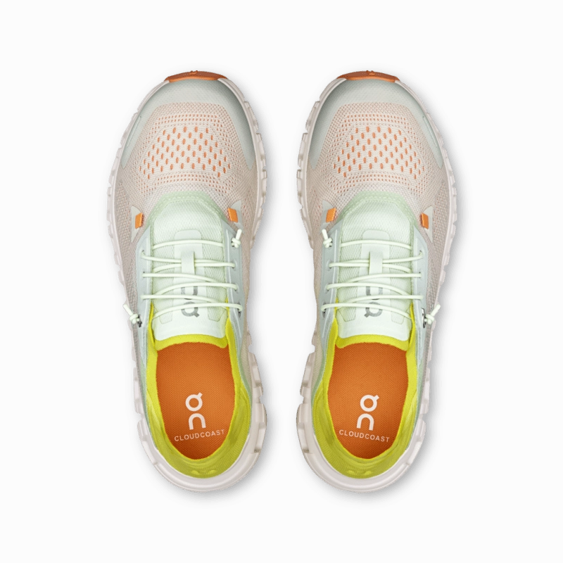 On Women's Cloud 6 Coast - Aloe/Limelight
