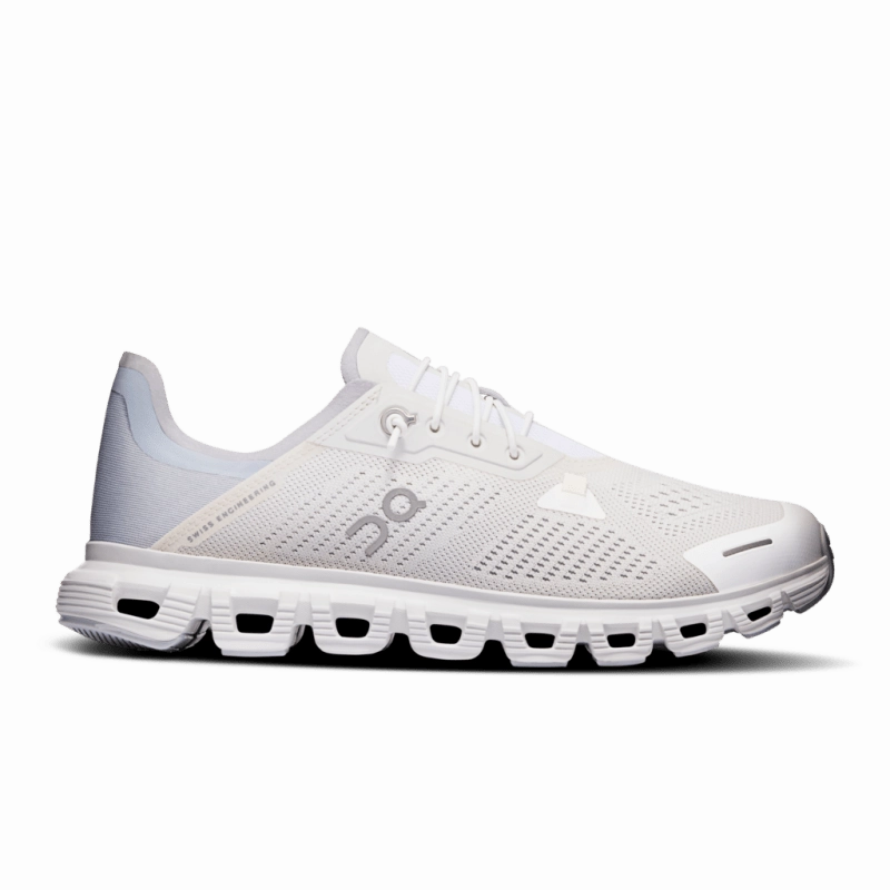 On Women's Cloud 6 Coast - White/Glacier