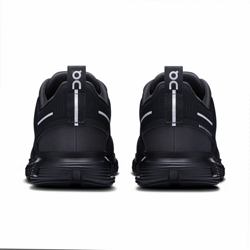 On Women's Cloud 6 Waterproof - Black/Black