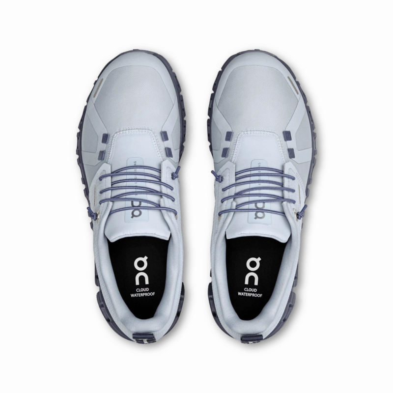 On Women's Cloud 6 Waterproof - Heather/Metal