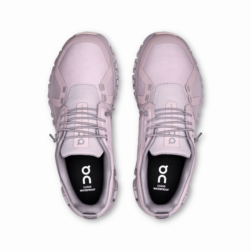 On Women's Cloud 6 Waterproof - Mauve/Zinc