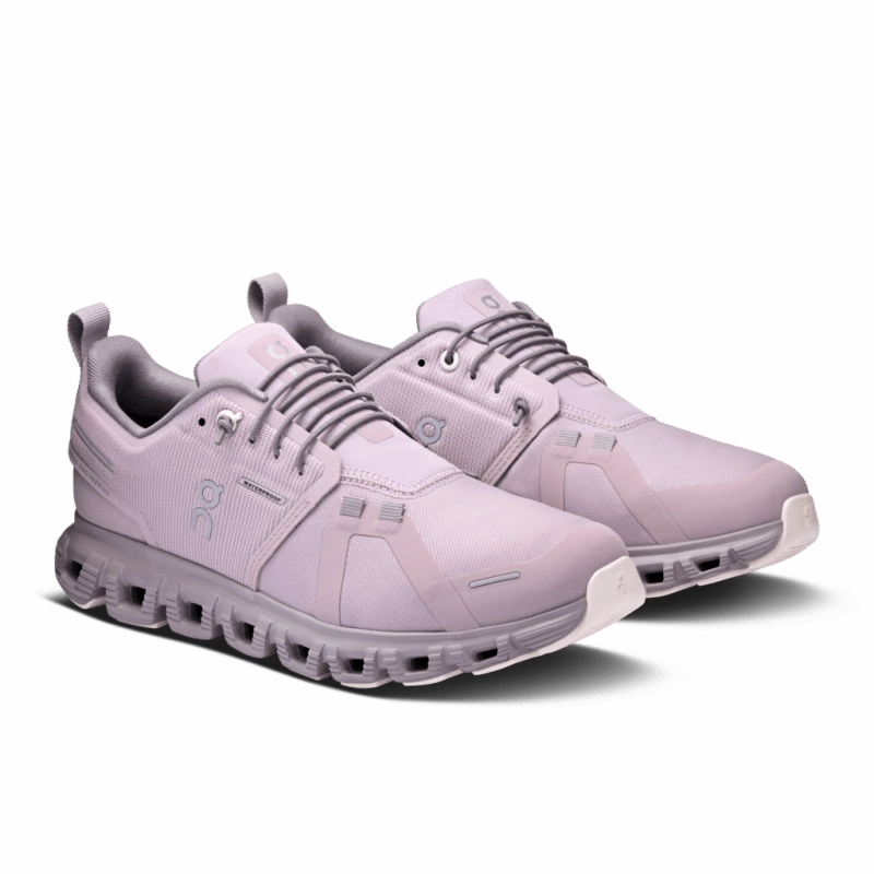On Women's Cloud 6 Waterproof - Mauve/Zinc