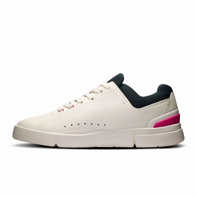 On Women's THE ROGER Advantage 2 - Ivory/Pink
